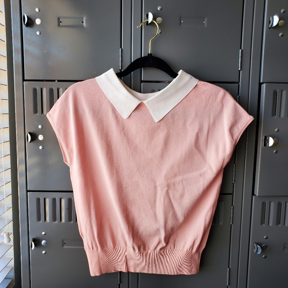 Vintage collar blouse